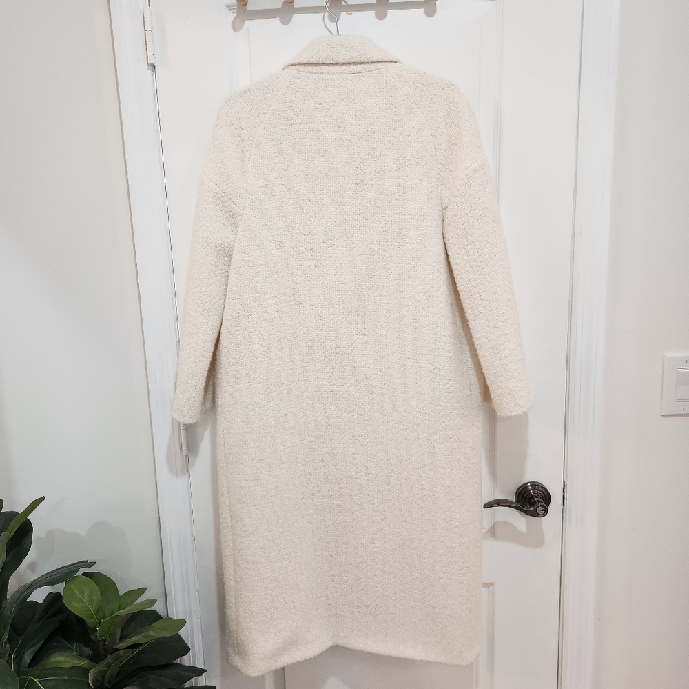 Elegant Cream Women's Coat